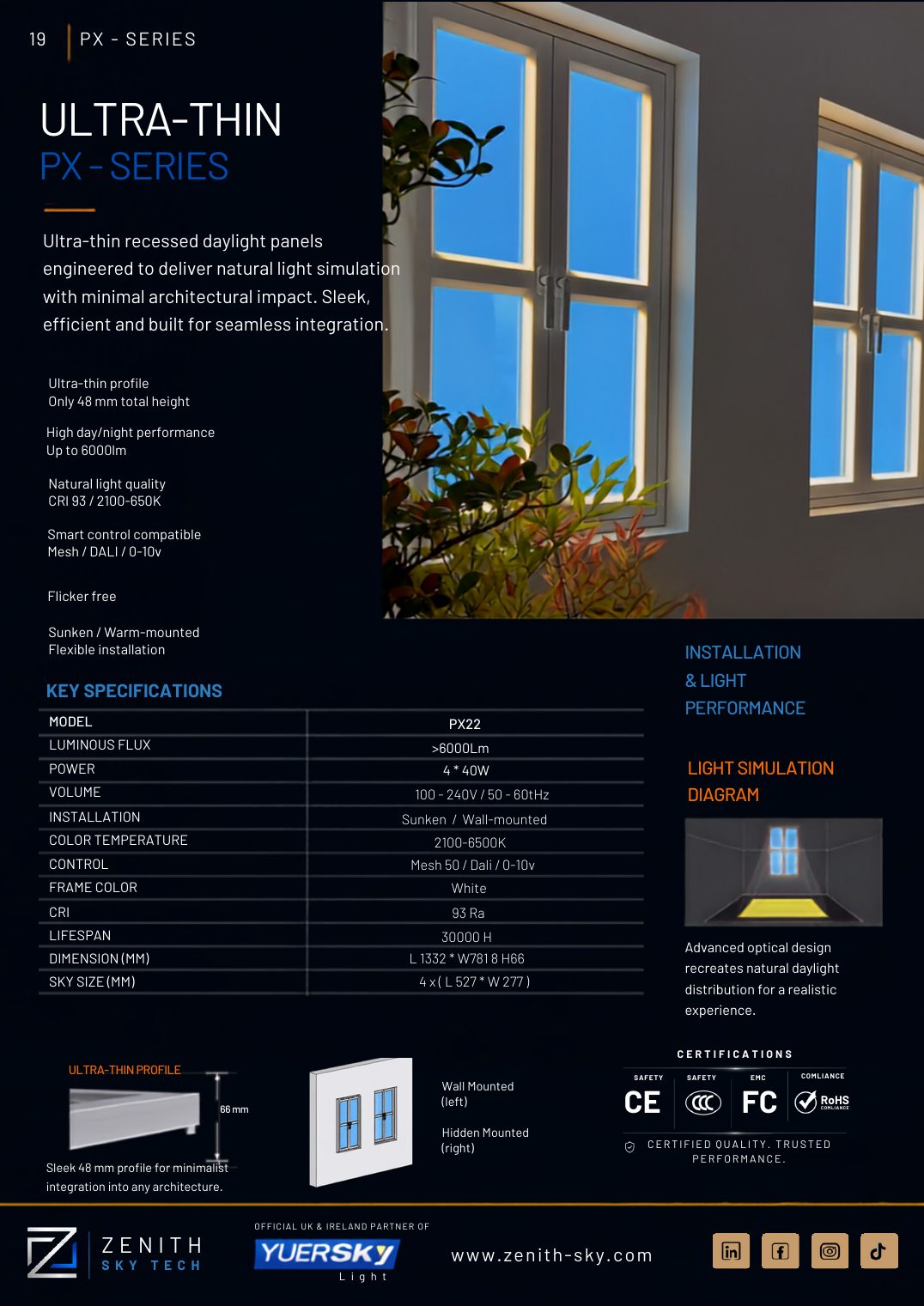 Zenith SkyTech catalogue, page 19