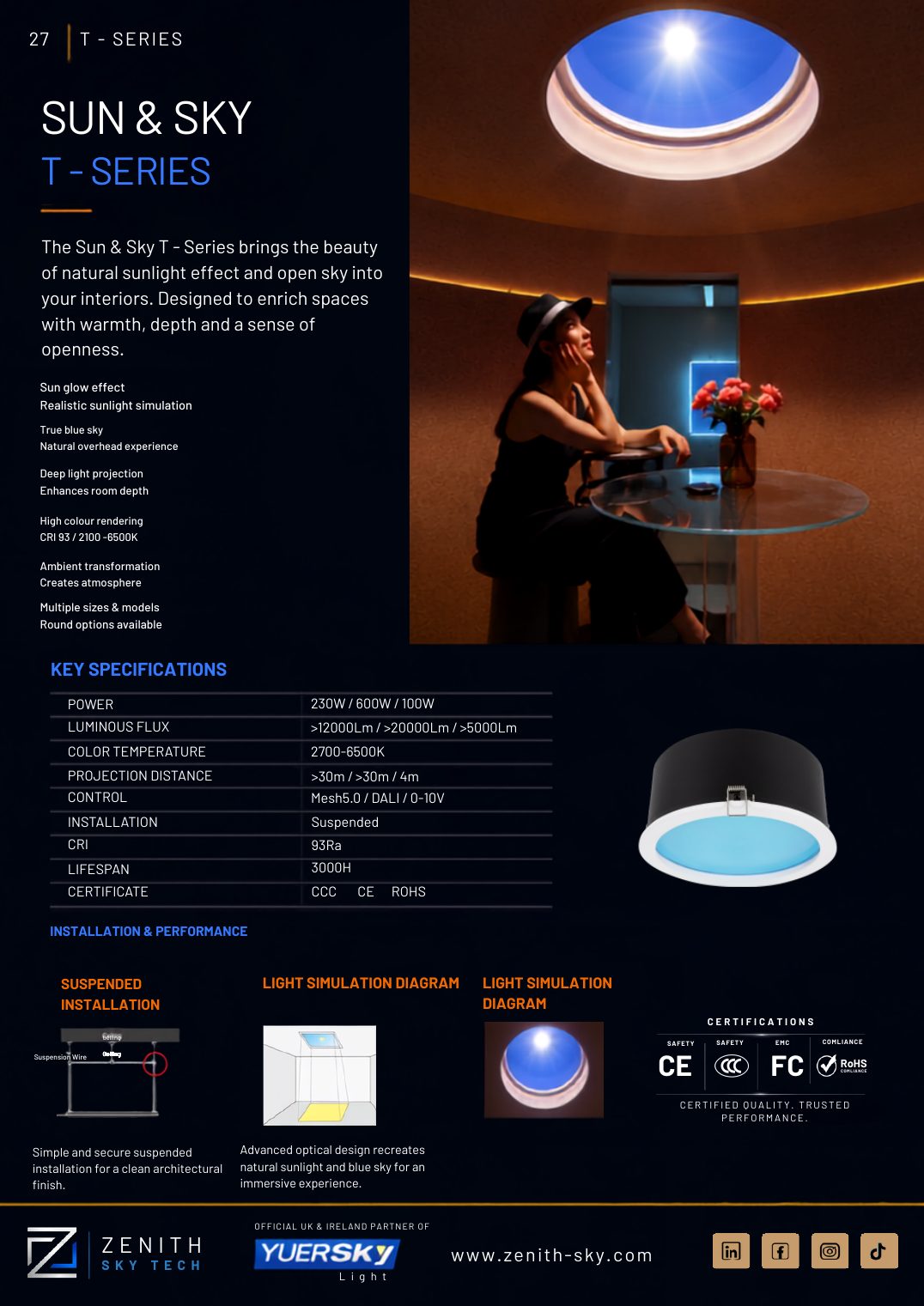 Zenith SkyTech catalogue, page 27