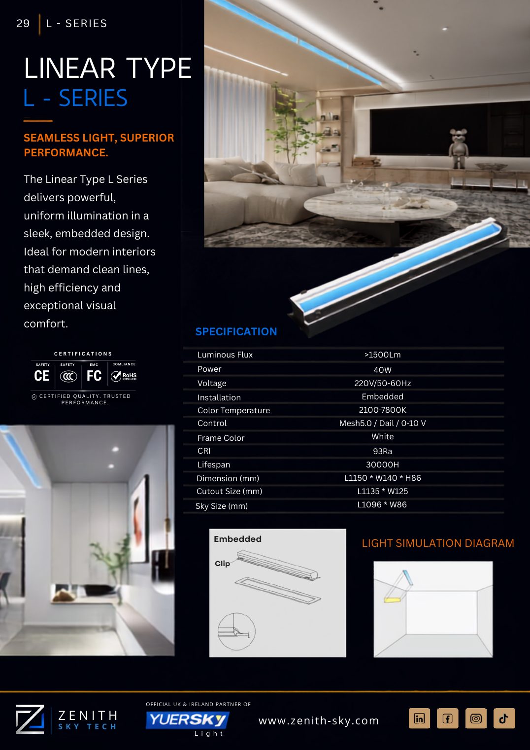 Zenith SkyTech catalogue, page 29