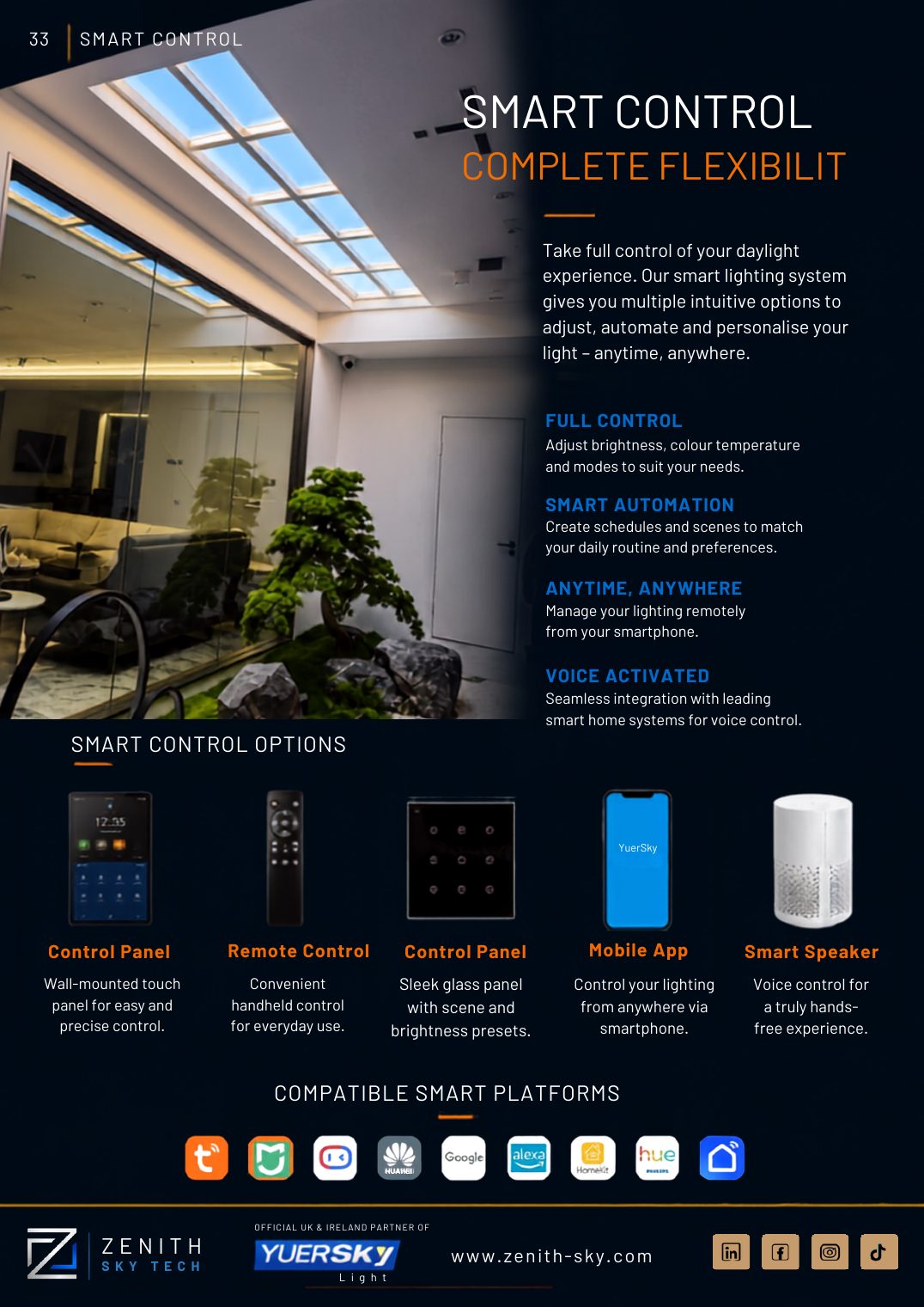 Zenith SkyTech catalogue, page 33